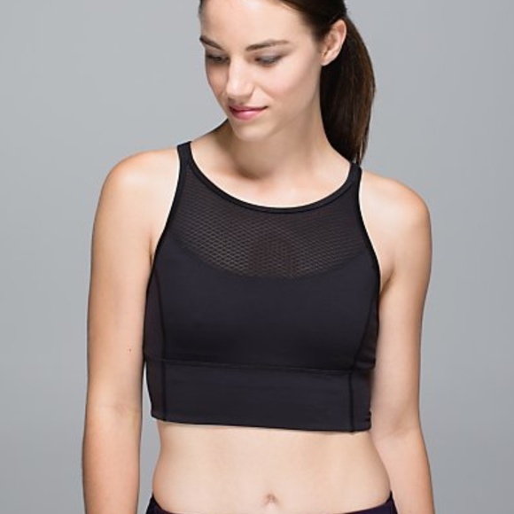 lululemon clip in long line bra